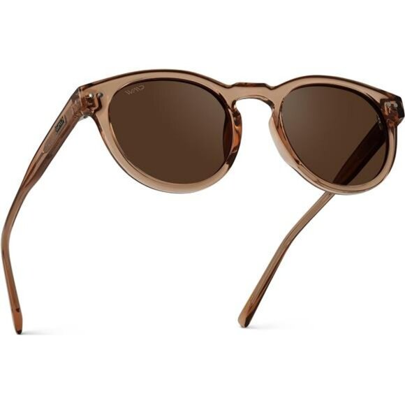 Polarized Round Retro Sunglasses for Women UV Protection Driving Travel Beach - Picture 1 of 7